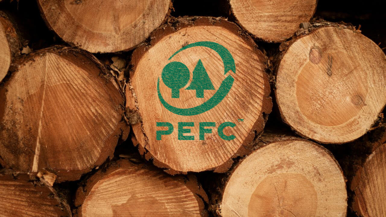 PEFC-Zertifiziertes Holz