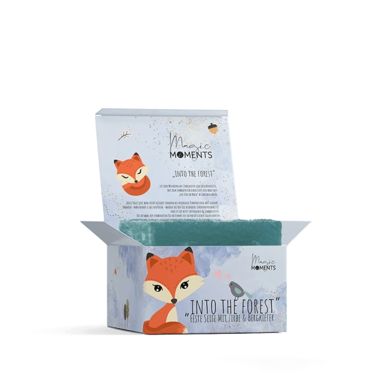 Soap packaging folding box