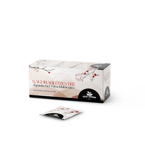 Solid cardboard tea packaging