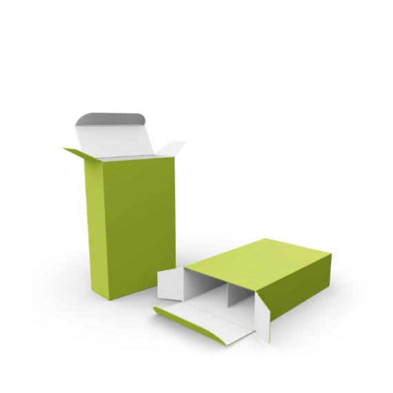 Faltschachtel mit Separator