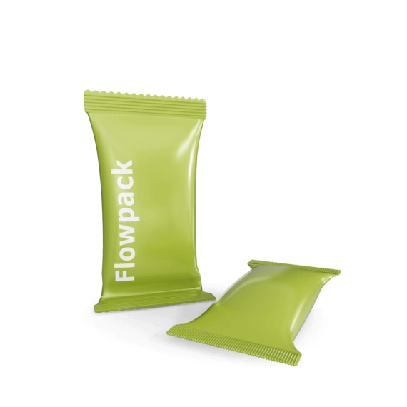 Flowpacks auf Rolle