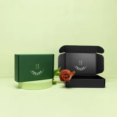 Sustainable corrugated cardboard packaging