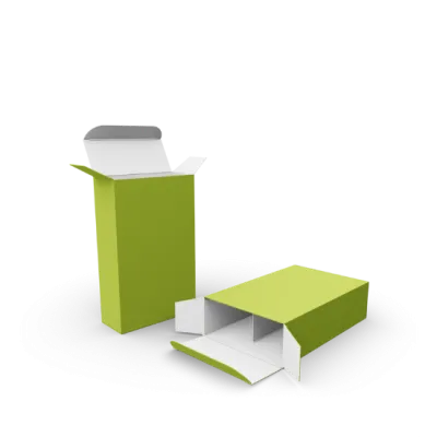 Faltschachtel mit Separator