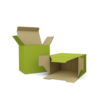 FEFCO 0215: folding box with snap lock base