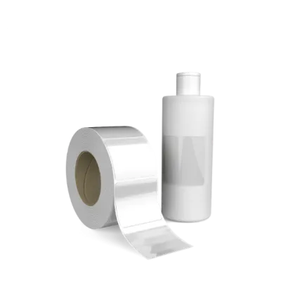 Etiketten transparent