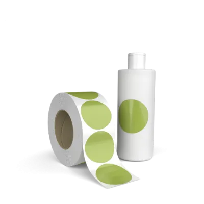 Etiketten rund / oval
