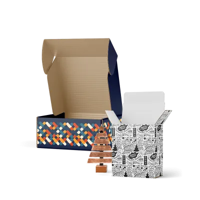 Custom-sized boxes