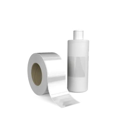 Etiketten hochtransparent
