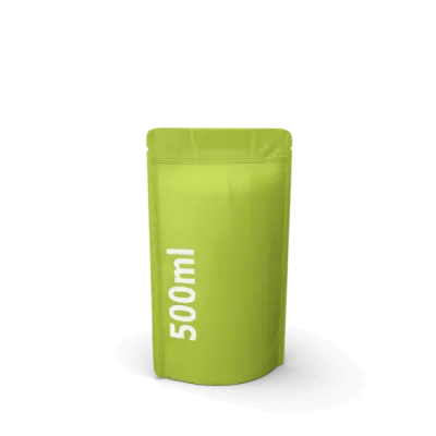 Standbodenbeutel mit Fenster - 500ml