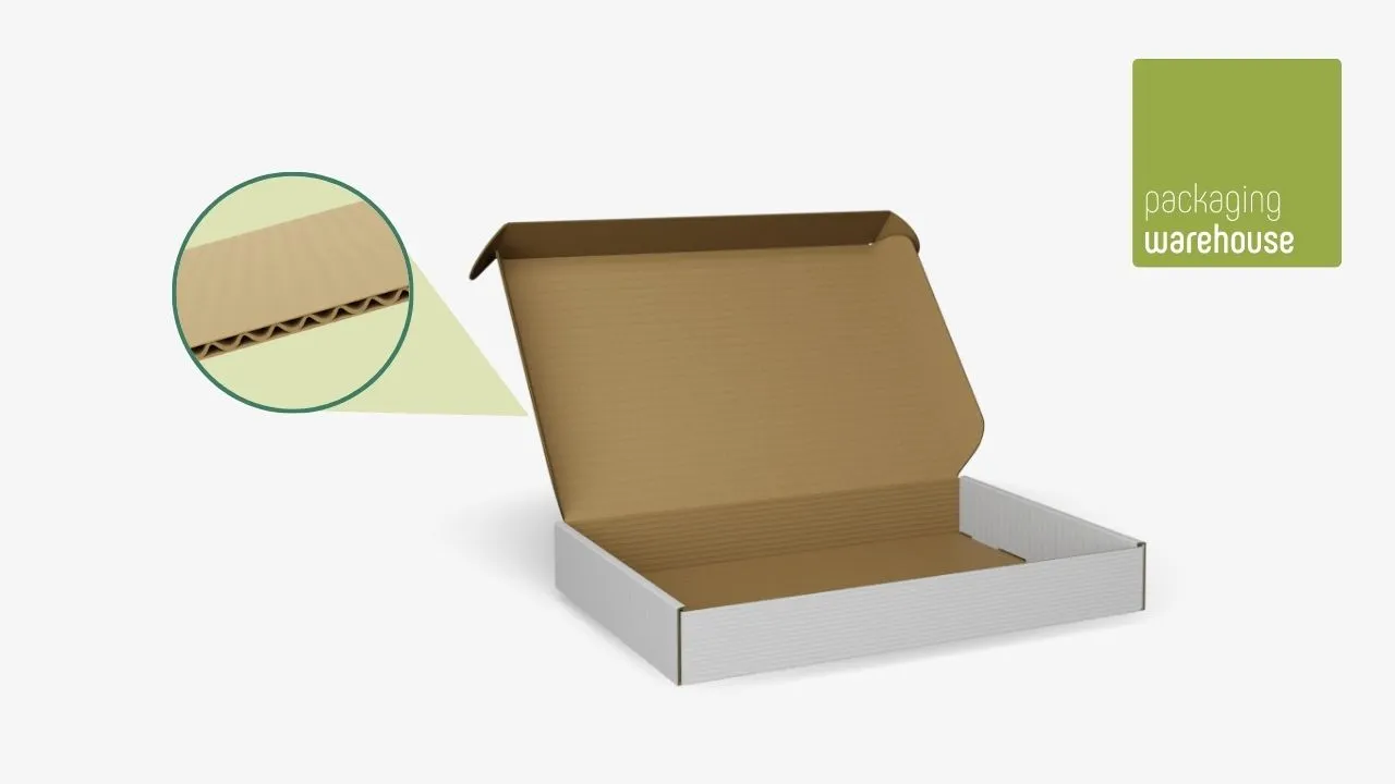 Maxi letter box in E-flute
