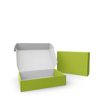 Folding box with hinged lid