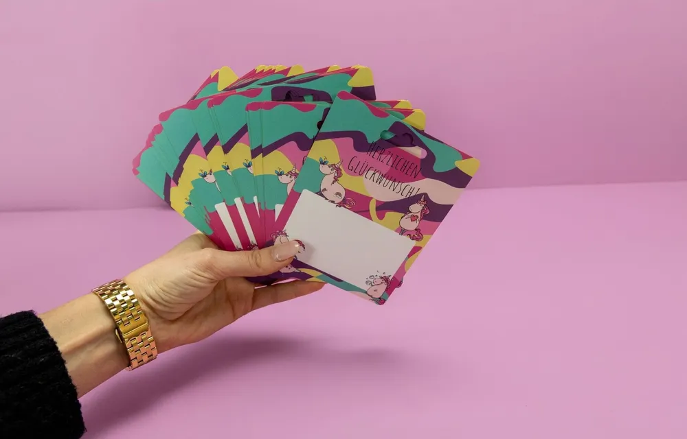 Buono colorato con unicorni Buono colorato con unicorni