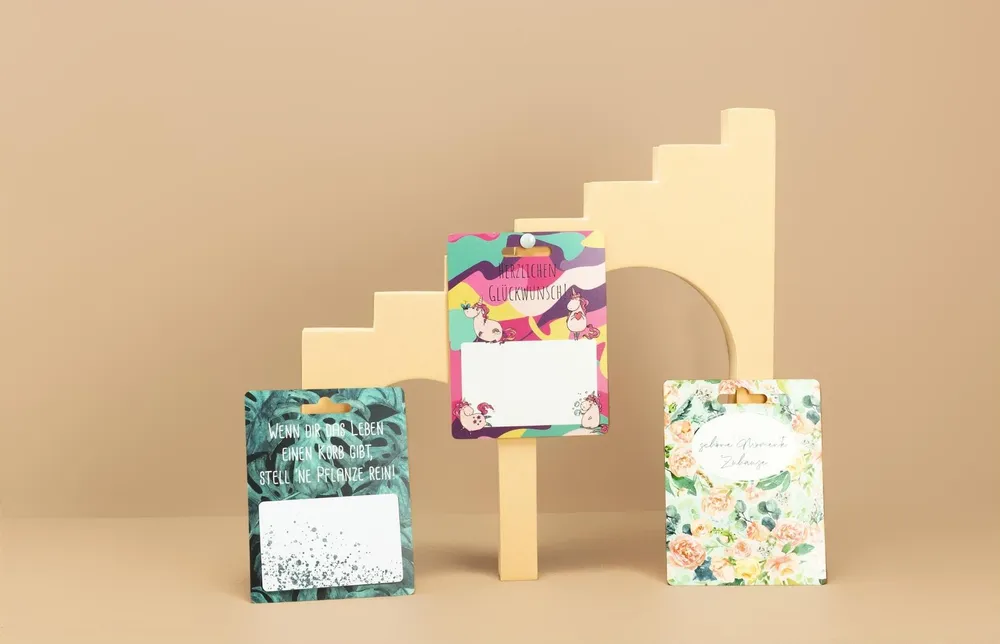 Ganci con fori standard per cosmetici Ganci con fori standard per cosmetici