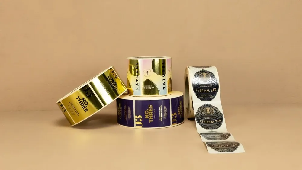 Bottle labels material Bottle labels material