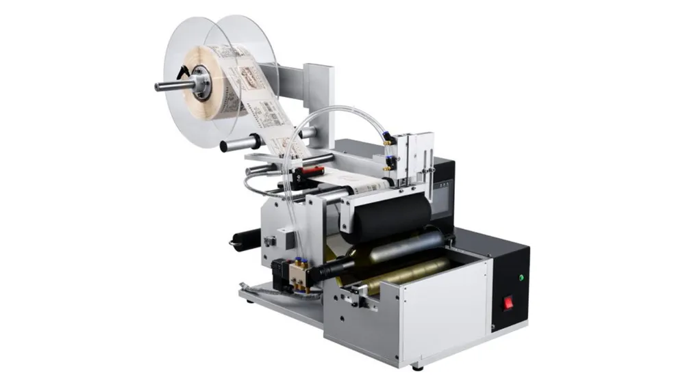 Semi-automatic label dispenser Semi-automatic label dispenser