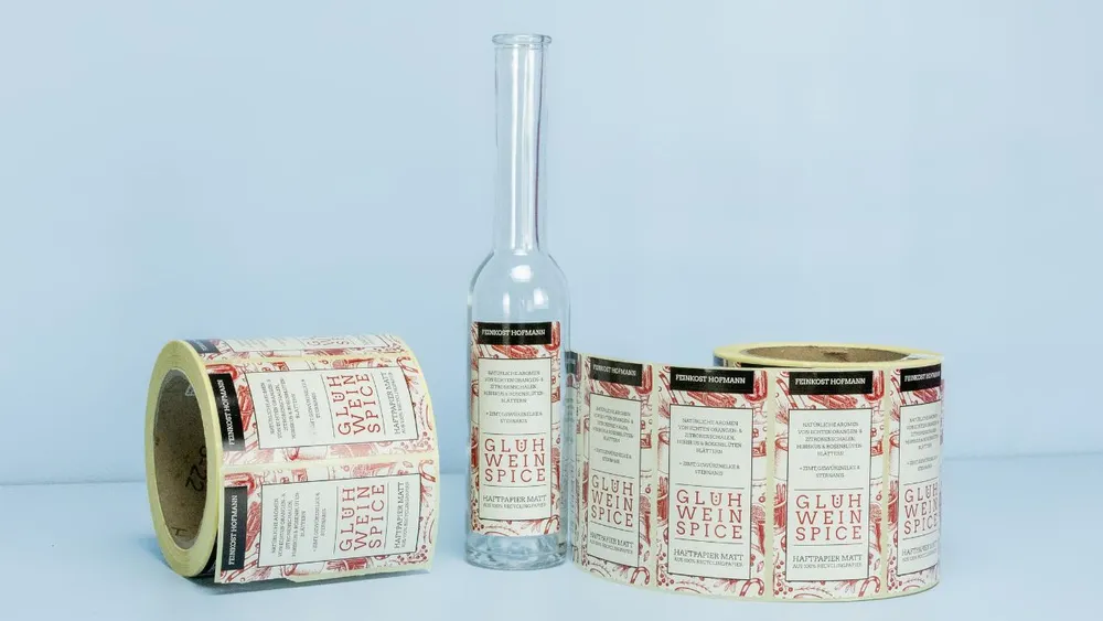 Etichette in bobina vegane