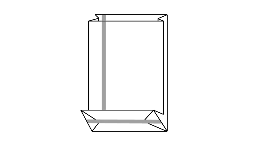 Blockbodenbeutel