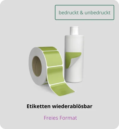 Wiederablösbare Etiketten bestellen Wiederablösbare Etiketten bestellen