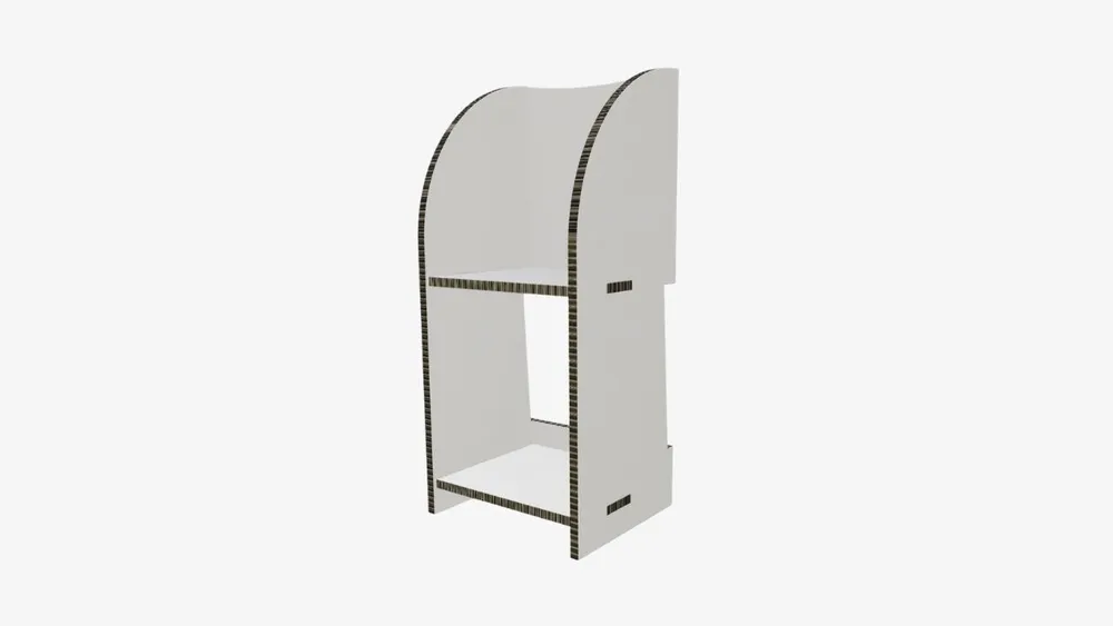 Schrank aus Wellpappe Schrank aus Wellpappe