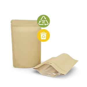 Papier braun + Polyethylen