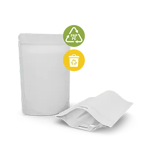 Papier weiß + Polyethylen