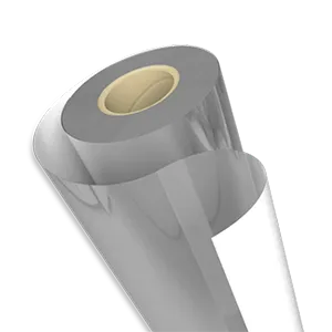 PP Monofolie außen silber innen weiß Rollenware