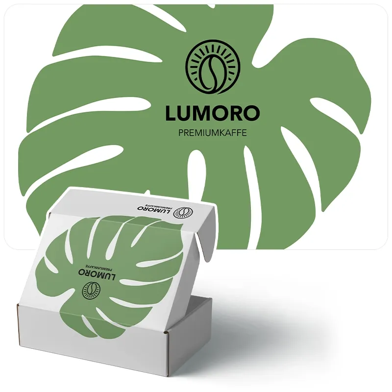 Beispiel Karton mit Flexodruck