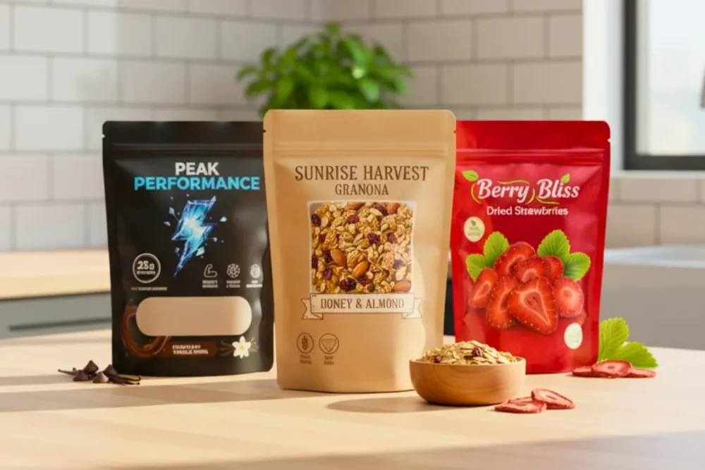 Buste stand-up personalizzate in base al vostro prodotto
