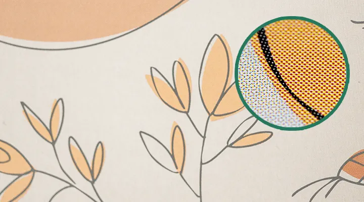 Immagine dettagliata Stampa offset su cartone ondulato bianco