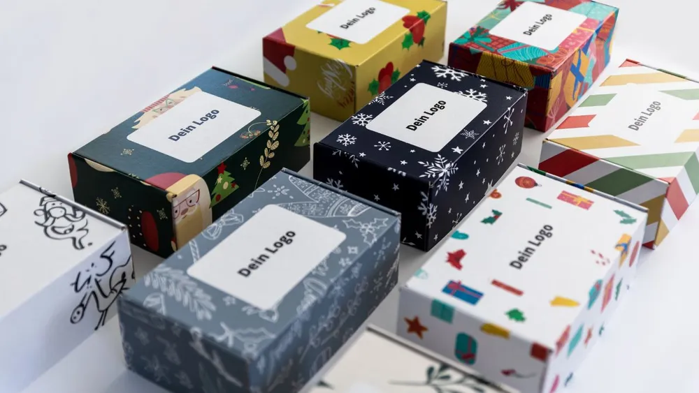 Individuell bedruckte Versandkartons