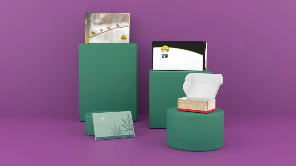 Mailer box printed to individual dimensions Mailer box printed to individual dimensions