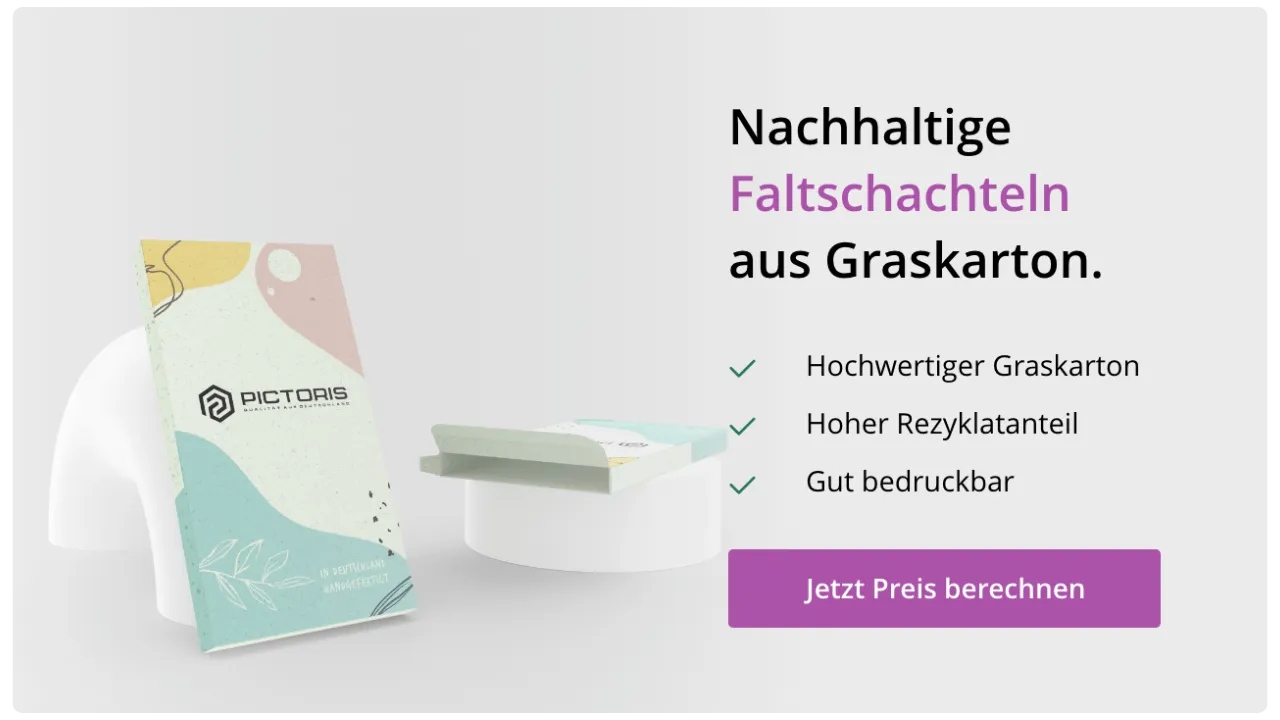 Faltschachteln aus Graskarton bestellen