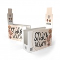 Thekendisplay für Snacks