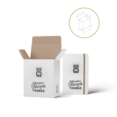 FEFCO 0215: folding boxes with snap lock base