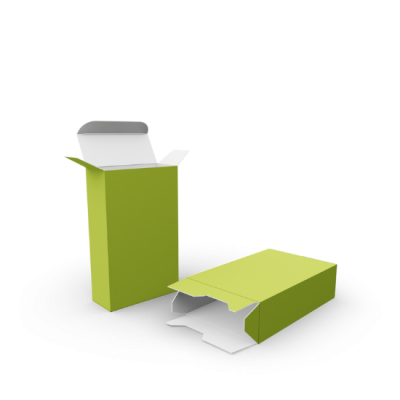 Faltschachtel mit Automatikboden