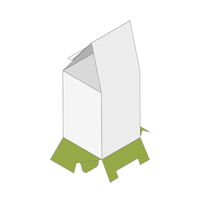 Beutelschachtel mit Steckboden