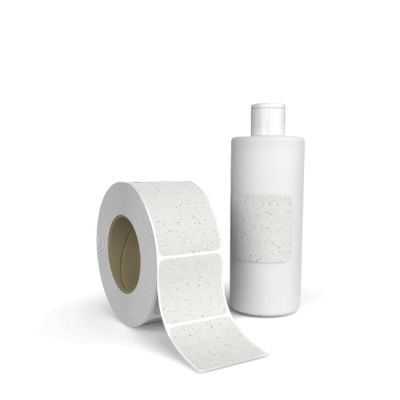 Etiketten aus Graspapier