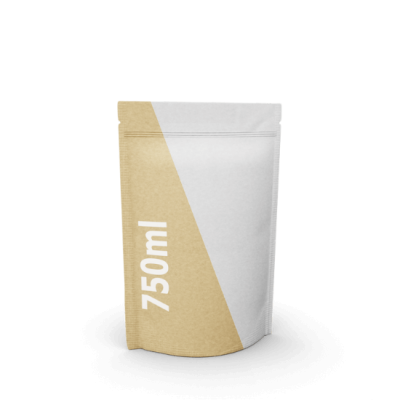 Stand-up pouch made of kraft paper - 750 ml