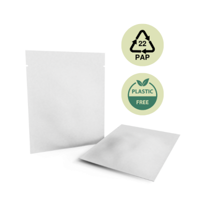 Papier weiß, mit Barriere (recycelbar)