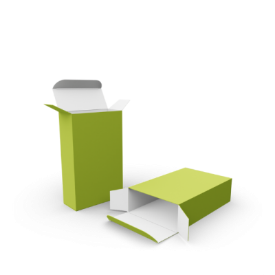 Faltschachtel mit Einstecklasche