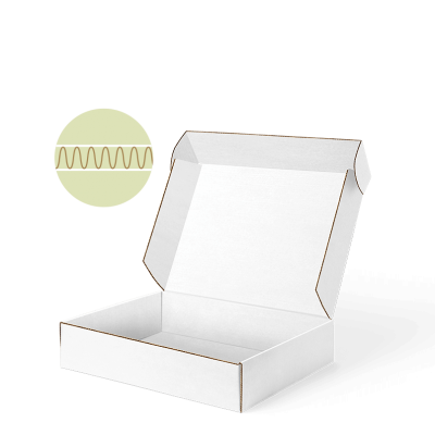 B-Welle, weiß/weiß