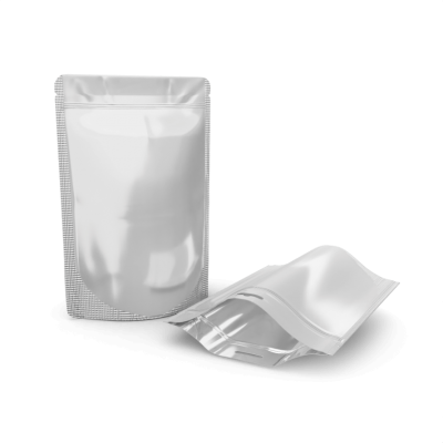 Folienverbund silber metallic (PETmet AlOx/PE)