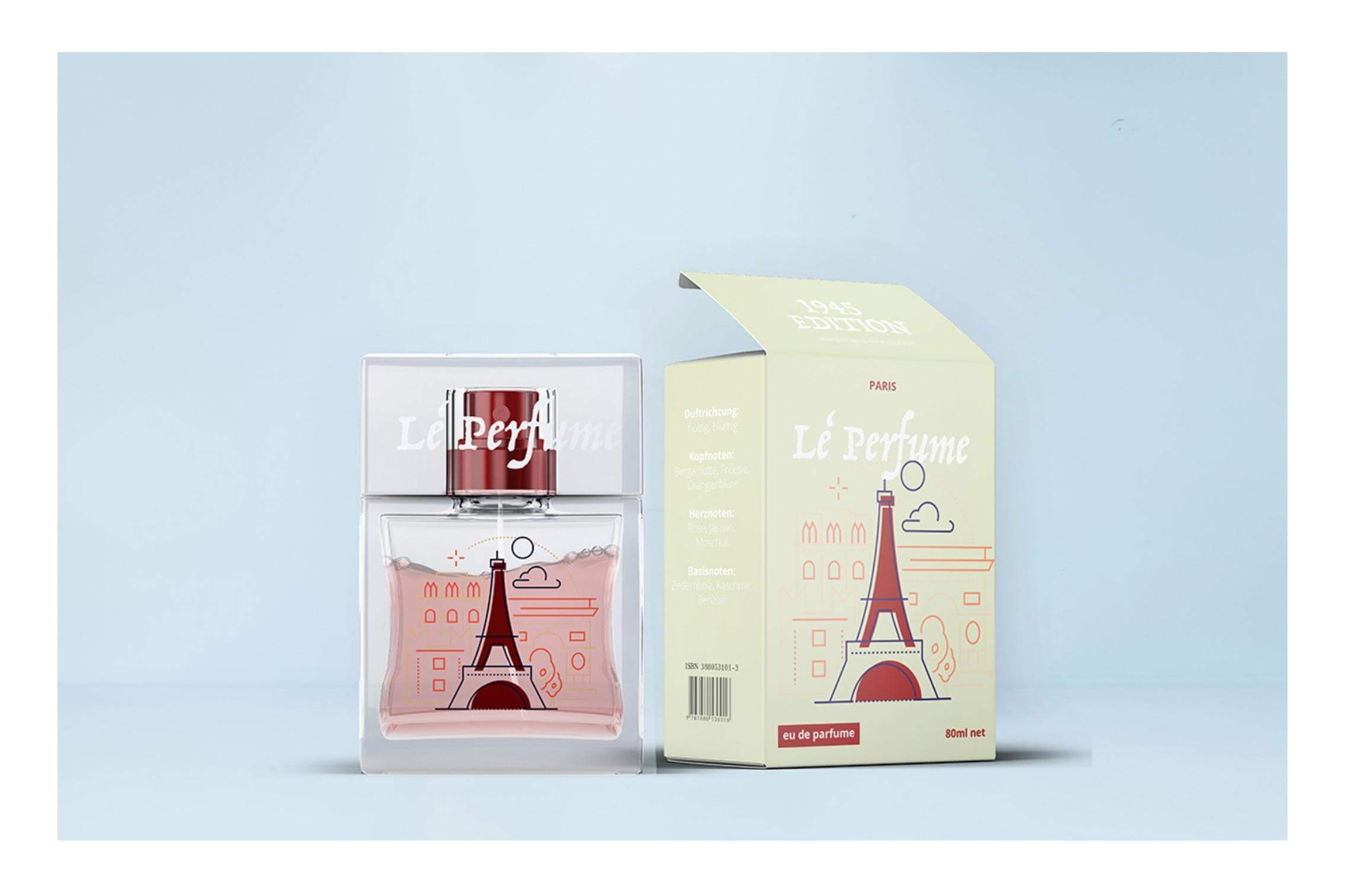 Individuelle Designs für Parfüm Verpackungen