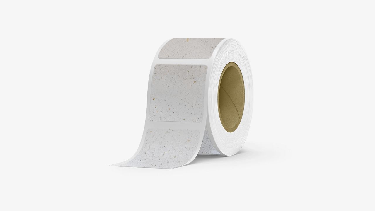 Plastikfreie Etiketten