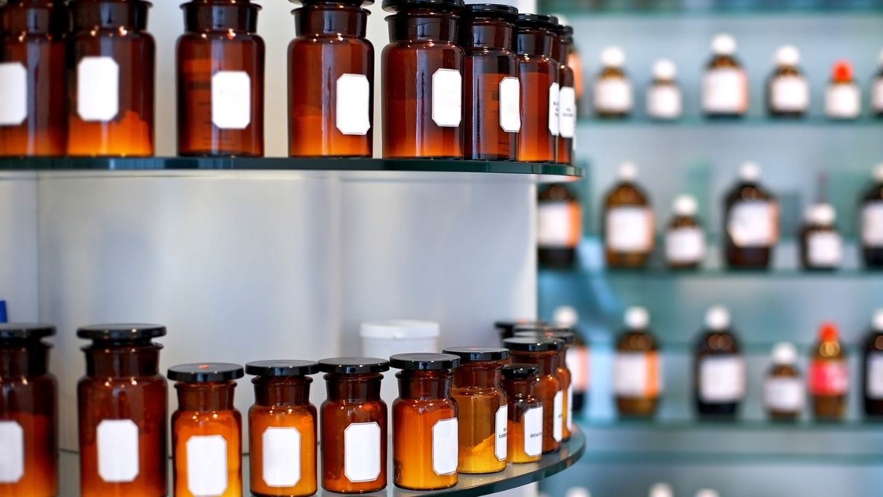Pharmaindustrie Etiketten