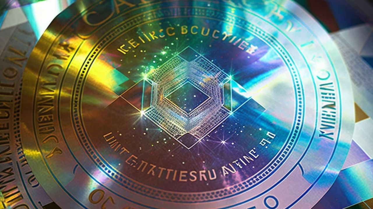 Sicherheitsetiketten Hologramm