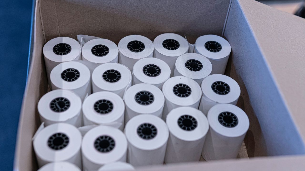 Thermodruck Etikettenrollen