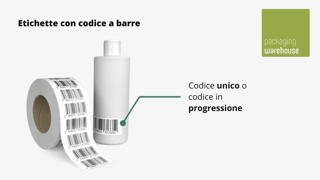 Etichette con codice a barre