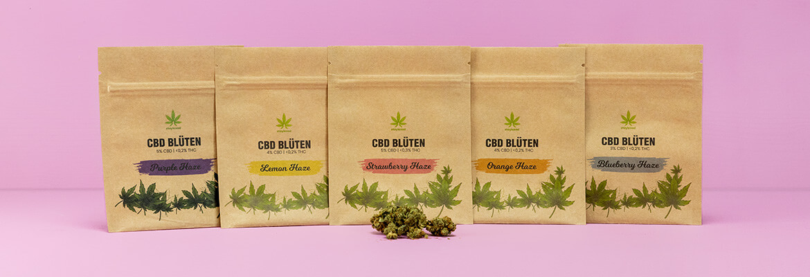 Flachbeutel CBD Naturpapier