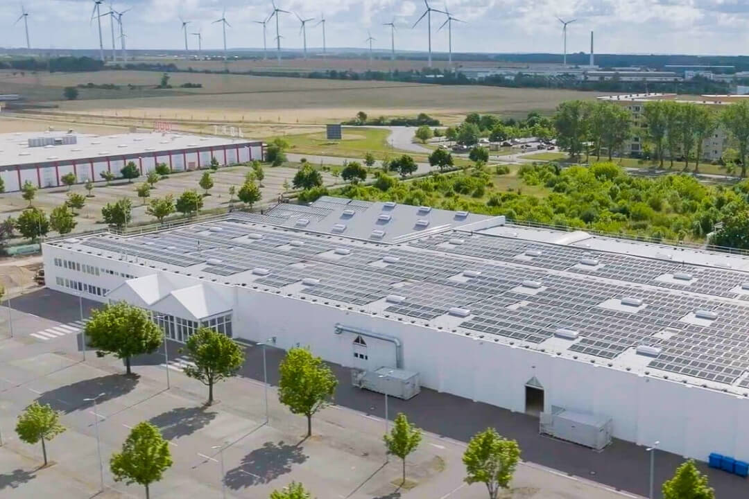 Halle für Produktion flexible Verpackung